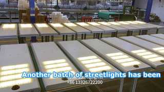 Another batch of streetlights has been shipped