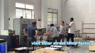 güneş sokak lambası fabrikasını ziyaret edin